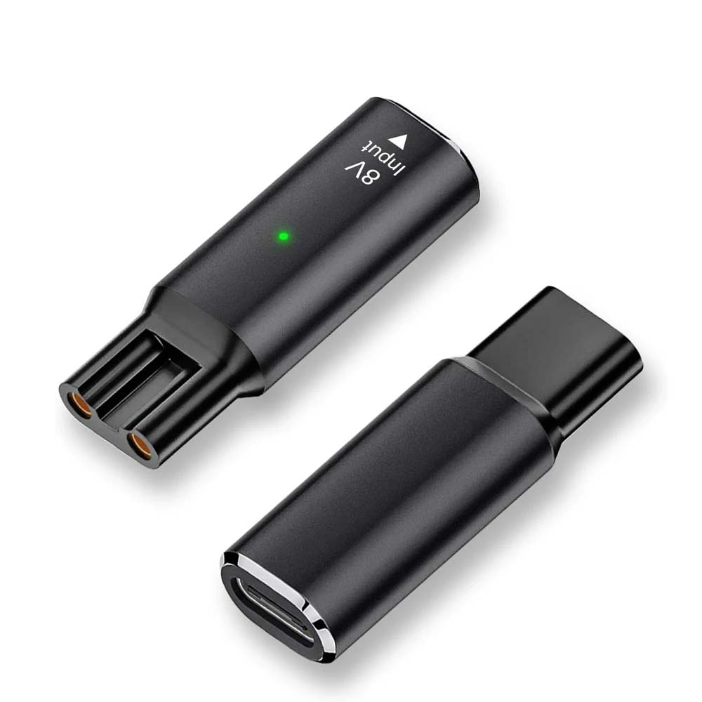 Electric Razor - Adaptador de Carregamento Tipo-C 8V HQ850