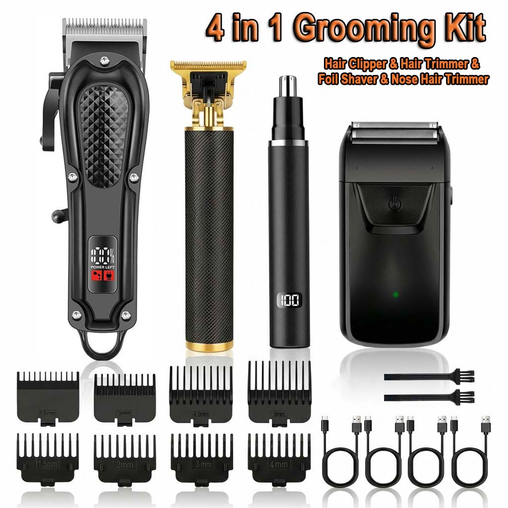 Body Trimmer - Conjunto de aparadores de cabelo masculinos