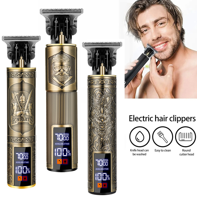 Electric Shaver Rotary - Aparador de Cabelo T9 Sem Fio