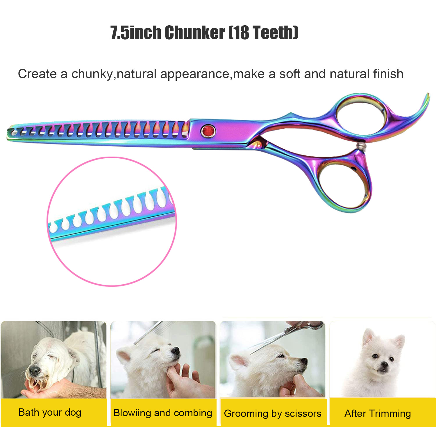 Tesoura profissional para tosa - Grooming Scissors avaliação e preço