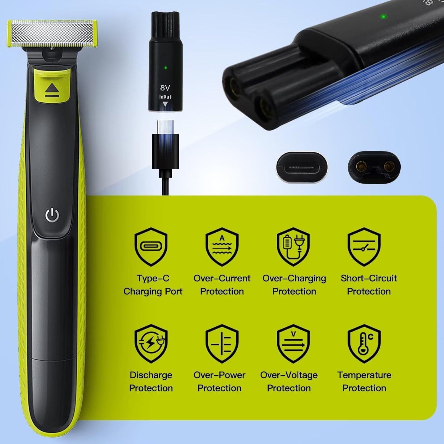 Adaptador de Carregamento Tipo - Electric Razor avaliação e preço