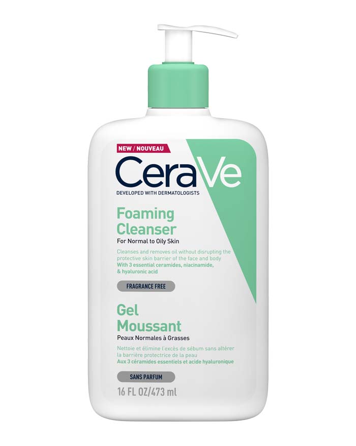 CeraVe, gel de limpeza facial  - Hair Clipper avaliação e preço