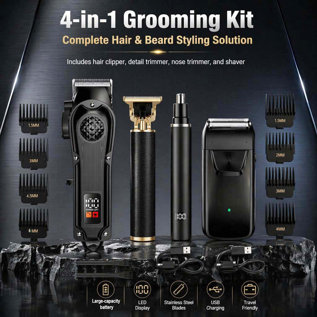 Conjunto de Cortador de Cabelo - Electric Shaver Rotary avaliação e preço